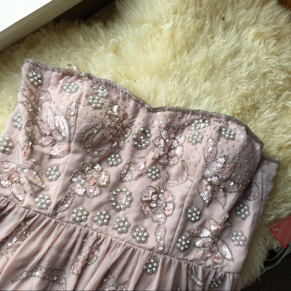 NWT ASOS Frock & Frill Beaded Prom Bridesmaid - Picture 7 of 7